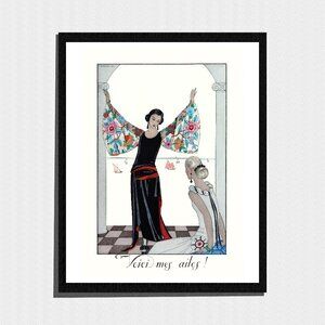 Set of 3 Vintage Art Prints
